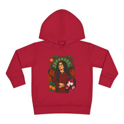 'Palestinian  Equestrian Woman' Ancestor Heritage Hooded Sweatshirt (Toddler, Unisex) | 2-6T
