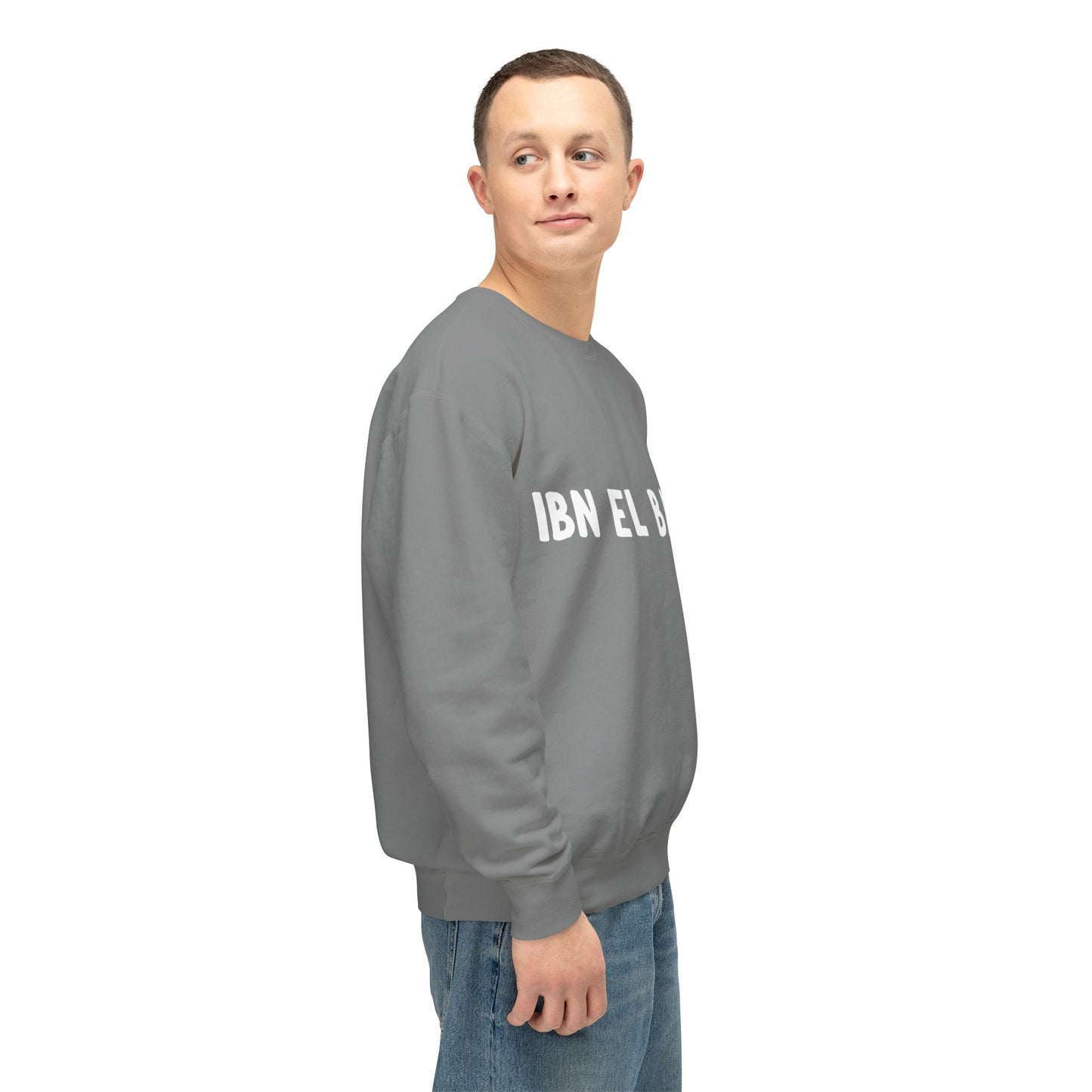 'Ibn El Balad' (Son of the Land)  Lightweight Cotton Crewneck Sweatshirt