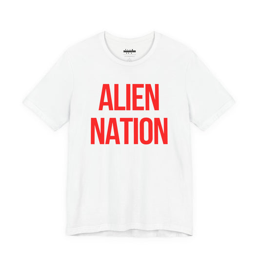 Minimalist Alien Nation™ Tribute Jersey Tee