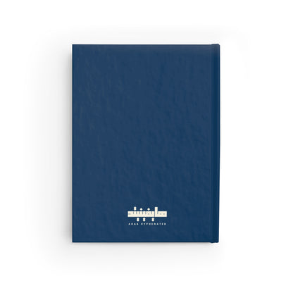 For Gaza, For Memory and Hope – Premium Ruled Journal in Navy Blue