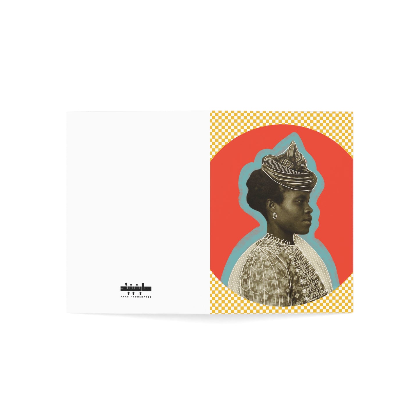 Not Alien Greeting Card with Envelope | Guadaloupean Immigrant, Ellis Island, 1911