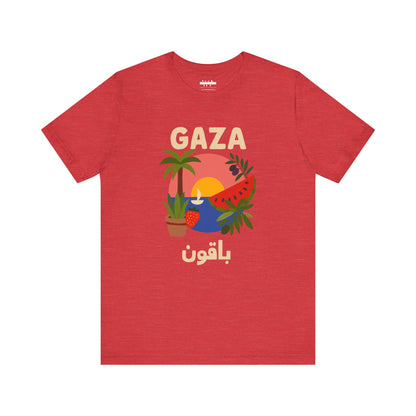 Gaza Will Bloom Again Unisex Graphic T-Shirt | Front Print