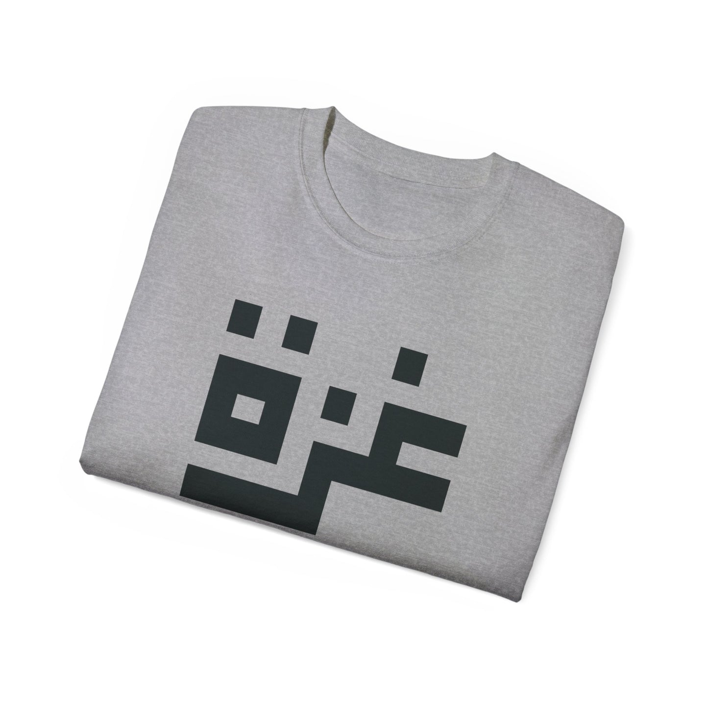 'Gaza in Pixel' Minimalist Unisex Ultra Cotton Tee