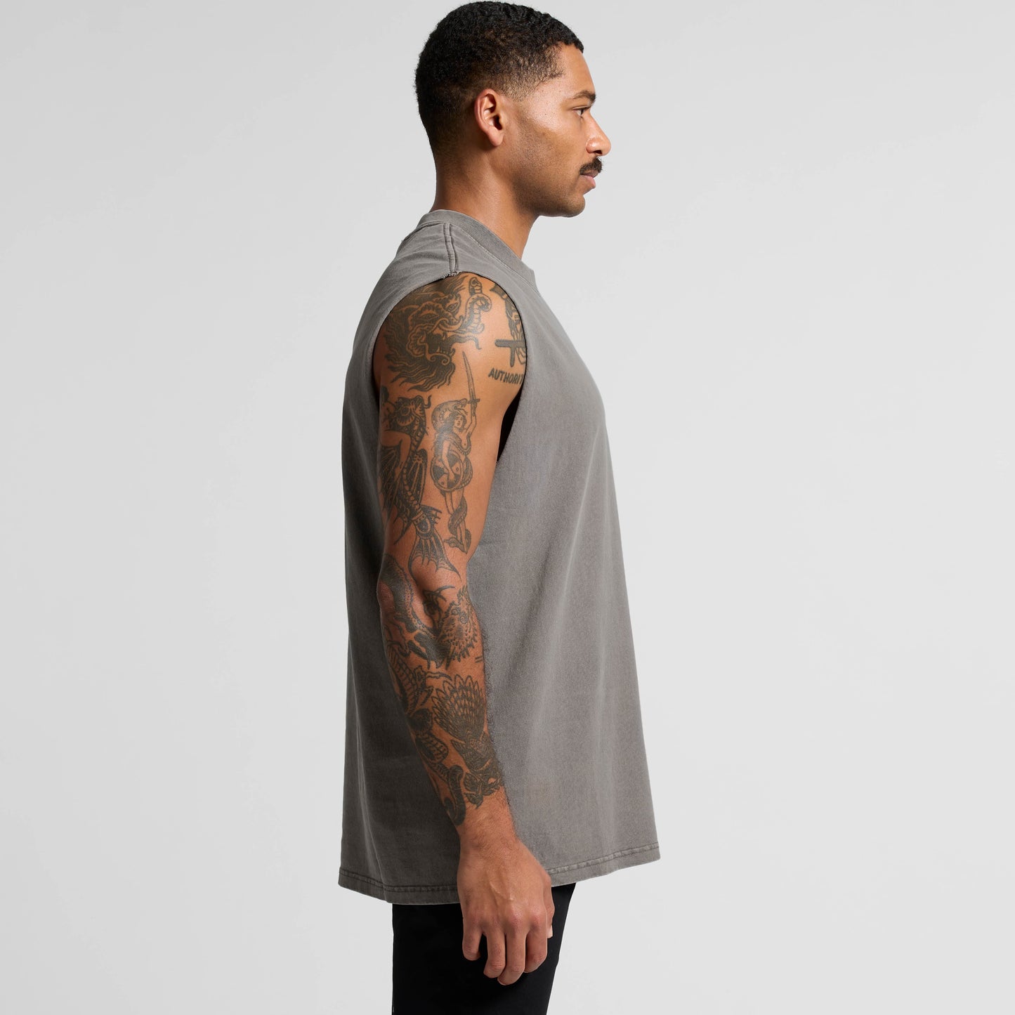 Baladna 1981 Heavy Faded Cotton Tank | Vegan UPF 50+ Protection