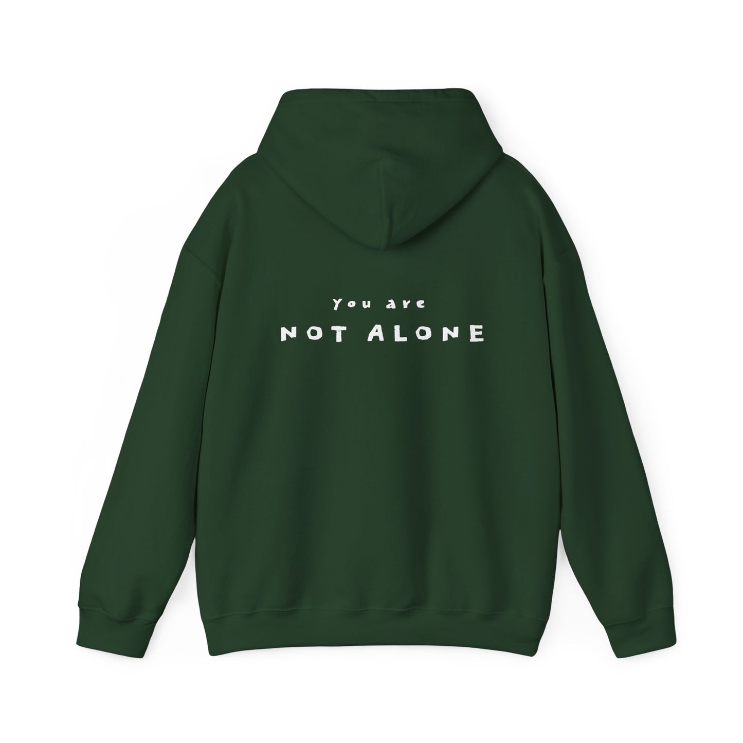 ʿAzzah, You are Not Alone – Solidarity Hoodie (Unisex) | Vibrant Premium Print | Front and Back