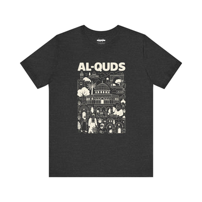 Ode to Al-Quds Jersey Tee (100% Airlume Cotton)