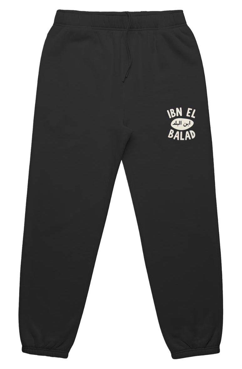 Ibn el Balad Relax Track Pants - Black 