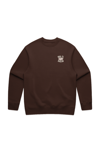 Ibn el Balad™ Relaxed Crewneck - Left Chest Embroidery