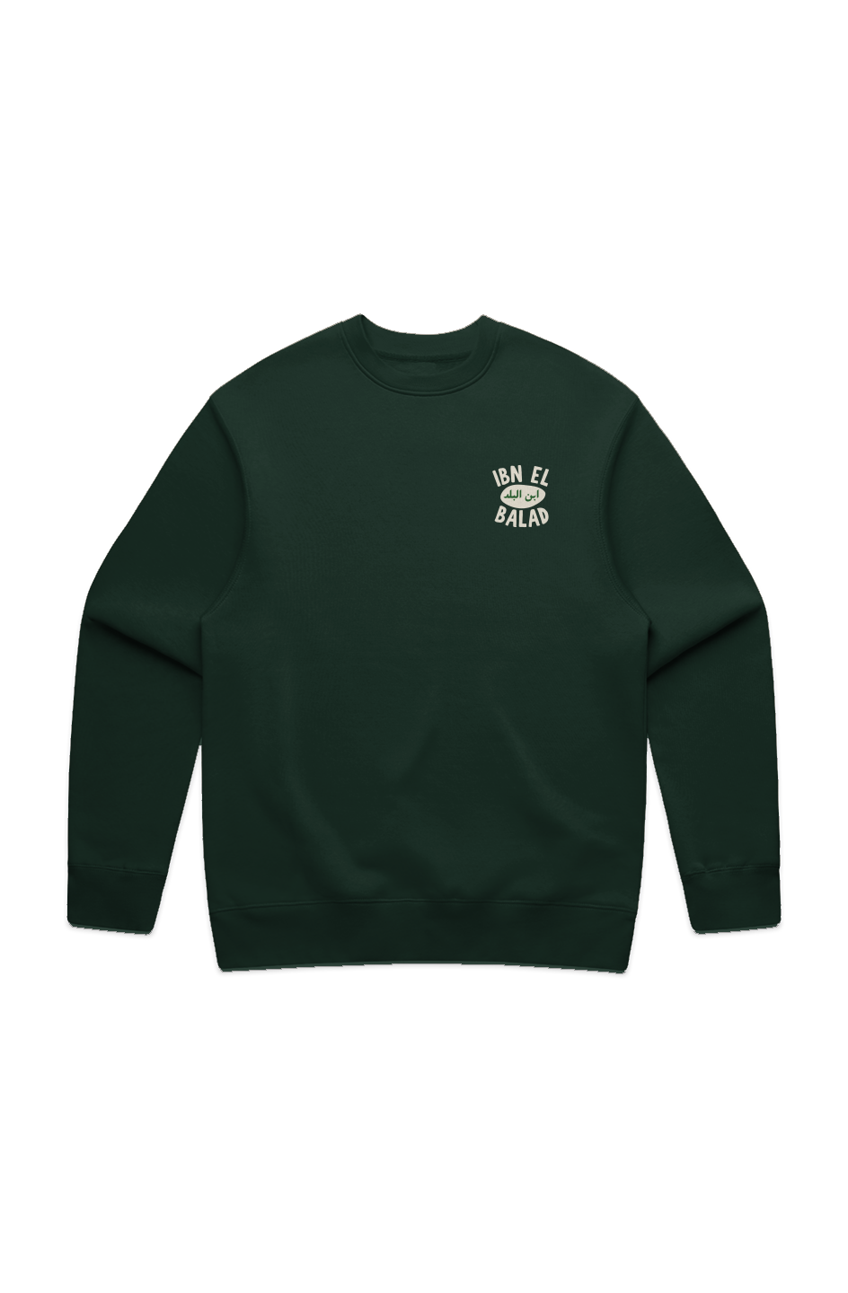 Ibn el Balad™ Relaxed Crewneck - Left Chest Embroidery