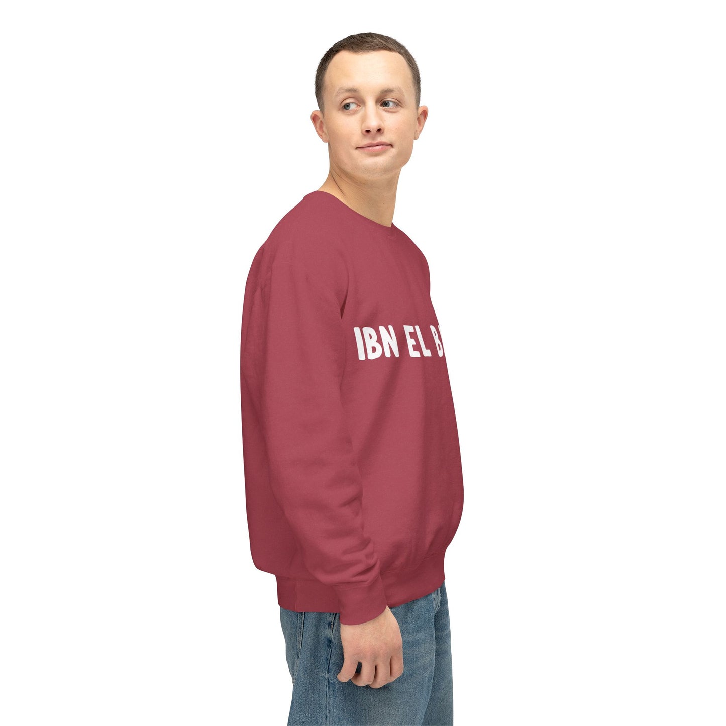 'Ibn El Balad' (Son of the Land)  Lightweight Cotton Crewneck Sweatshirt