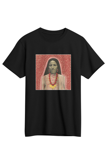 Syrian Immigrant Portait Supima Cotton Tee