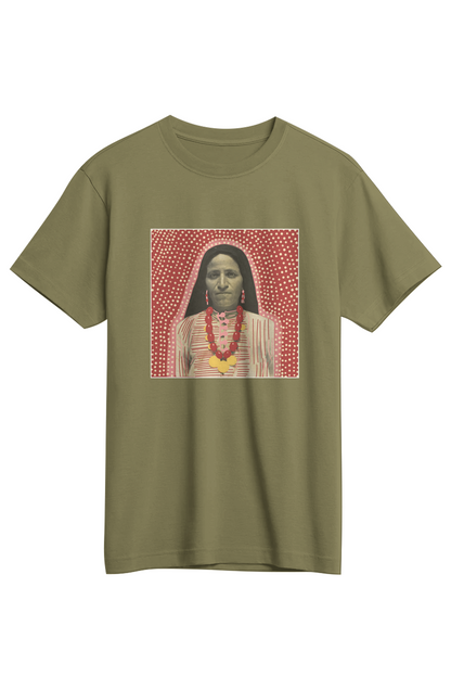 Syrian Immigrant Portait Supima Cotton Tee