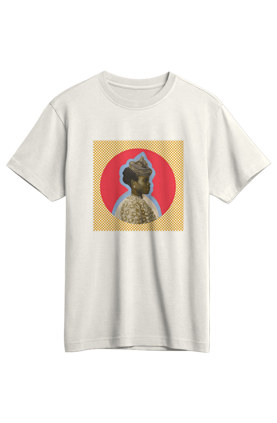 Guadeloupean Immigrant Portait Supima Cotton Tee