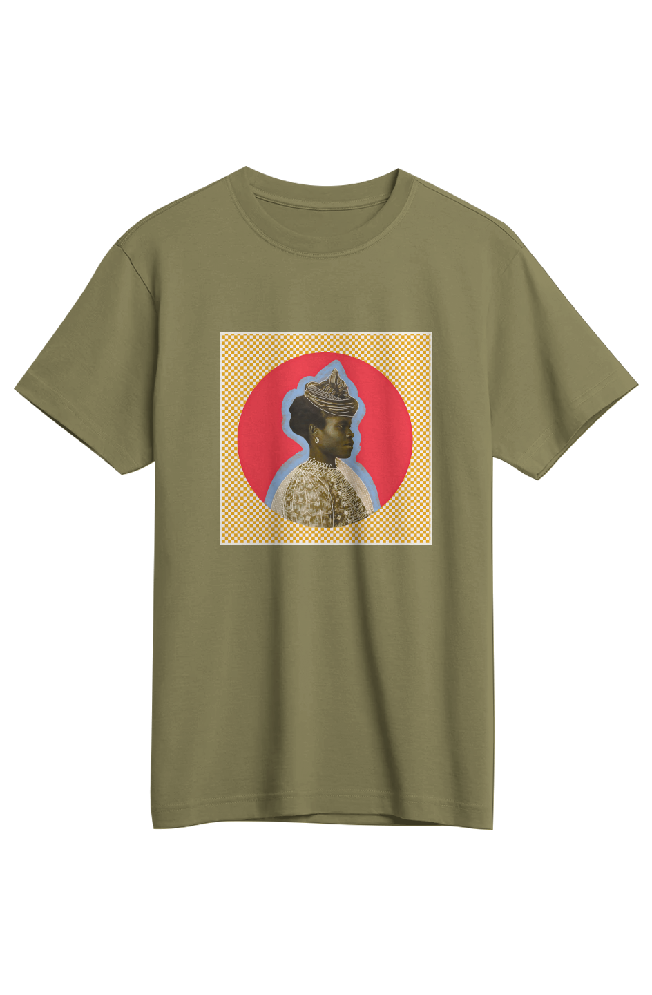 Guadeloupean Immigrant Portait Supima Cotton Tee