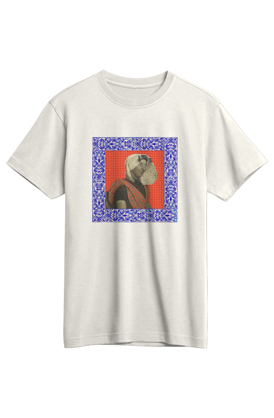 Dutch Immigrant Portait Supima Cotton Tee