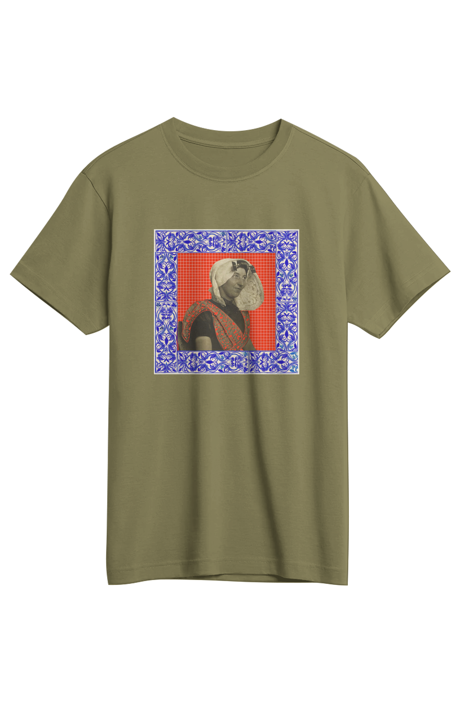 Dutch Immigrant Portait Supima Cotton Tee