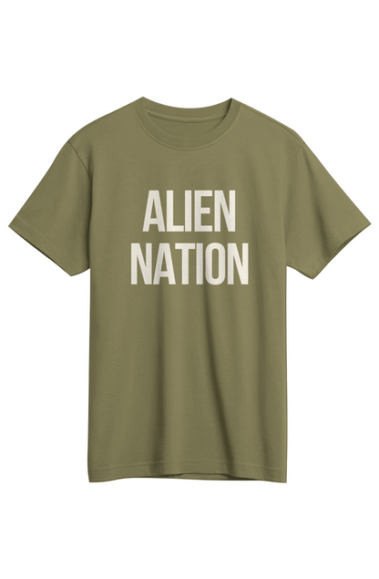 Alien Nation Bold Statement Premium Cotton Tee