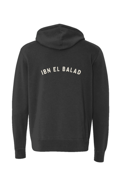 Ibn el Balad Lightweight Full-Zip Hoodie (Print) 