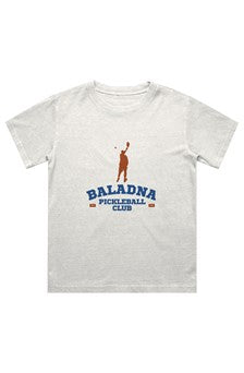 Baladna Pickle ball Kids Heavy Faded Tee (White)