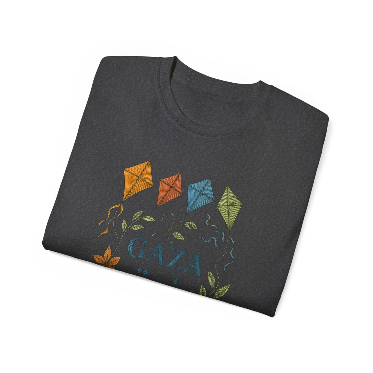 'Kites for Humanity' | Unisex Cotton Heritage Tee