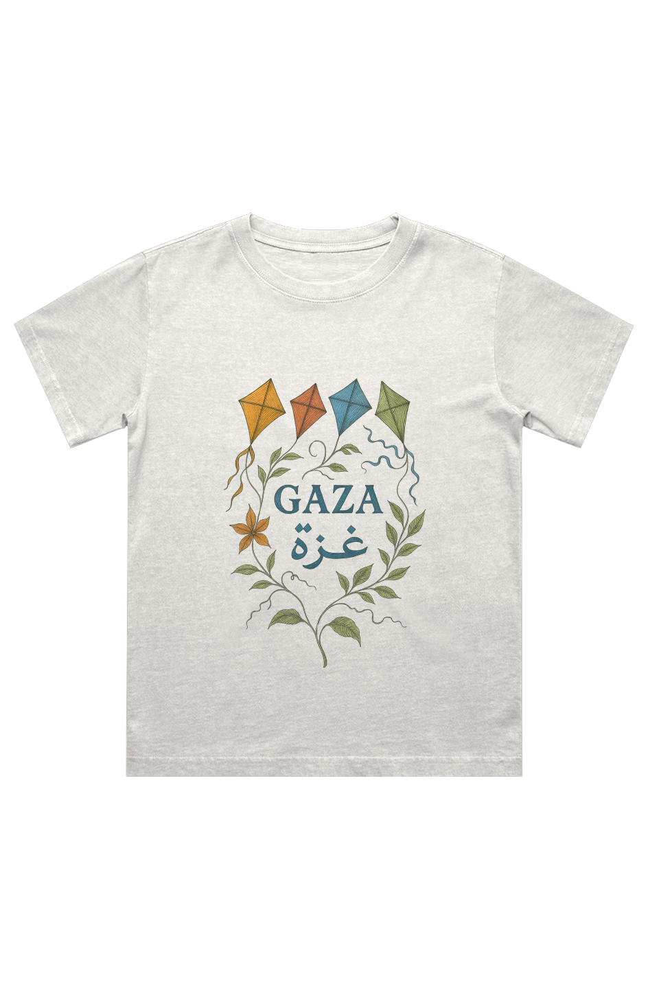 Gaza Nature Kids Heavy Faded Tee