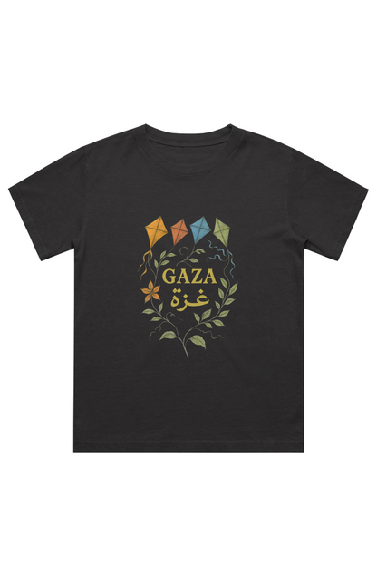 Flying Kites Over Gaza Kids Tee | UPF 50+ • Vegan