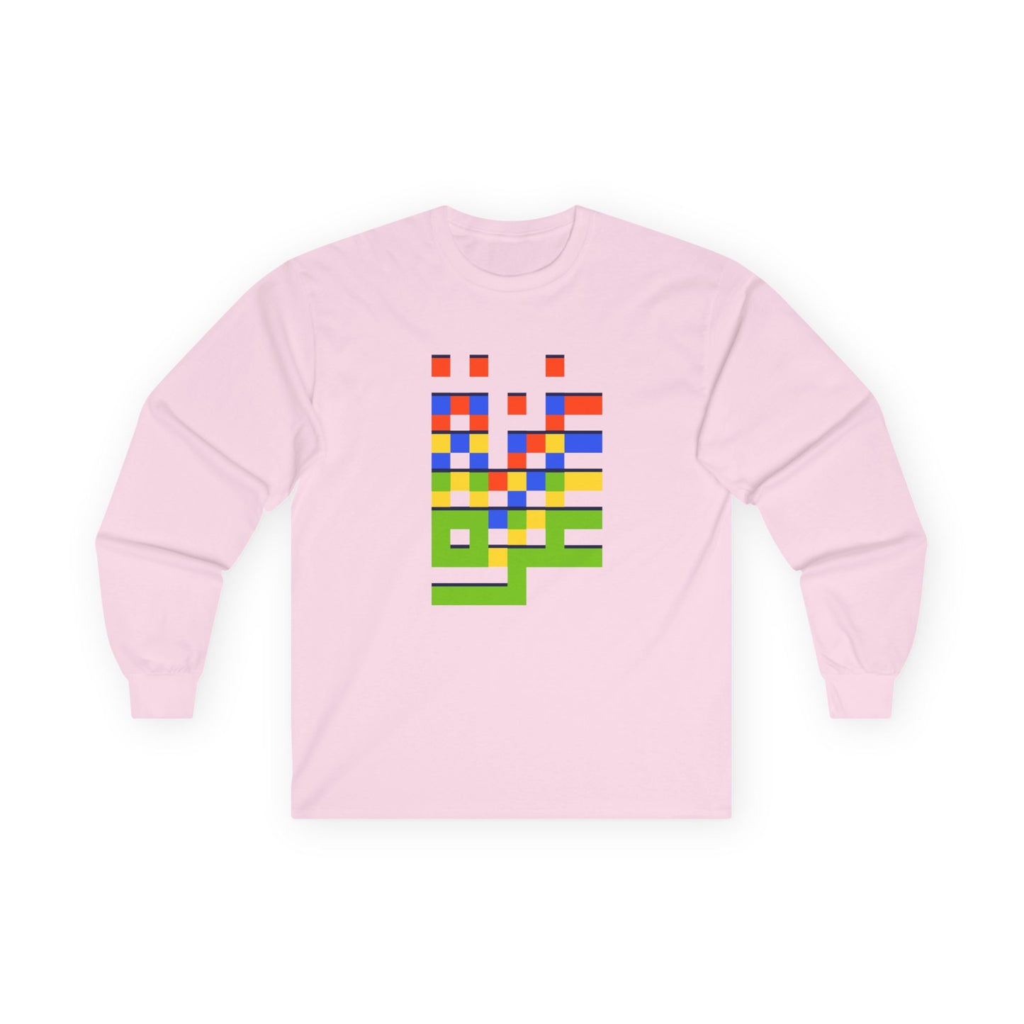 Gaza in Color and Pixels | Unisex Eco-friendly Long Sleeve T-Shirt