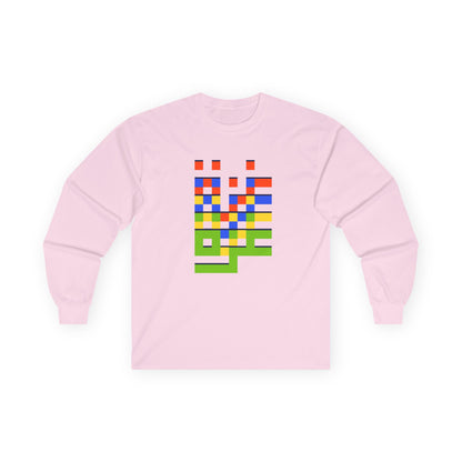 Gaza in Color and Pixels | Unisex Eco-friendly Long Sleeve T-Shirt