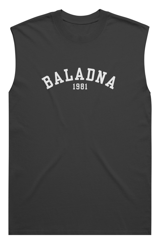 Baladna 1981 Heavy Faded Cotton Tank | Vegan UPF 50+