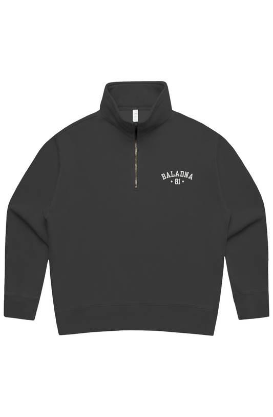 BALADNA Womens Faded Half Zip