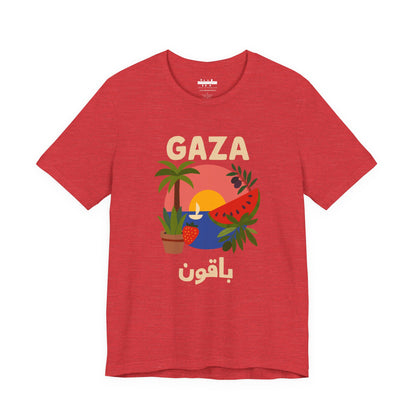 Gaza Will Bloom Again Unisex Graphic T-Shirt | Front Print