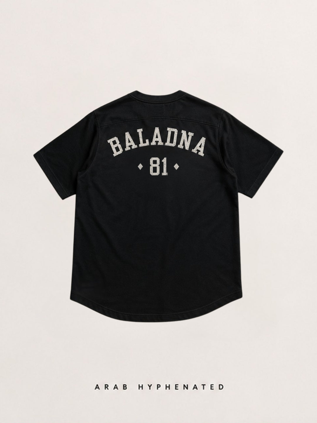 BALADNA 81 Baseball Jersey | Premium Oversized Streetwear