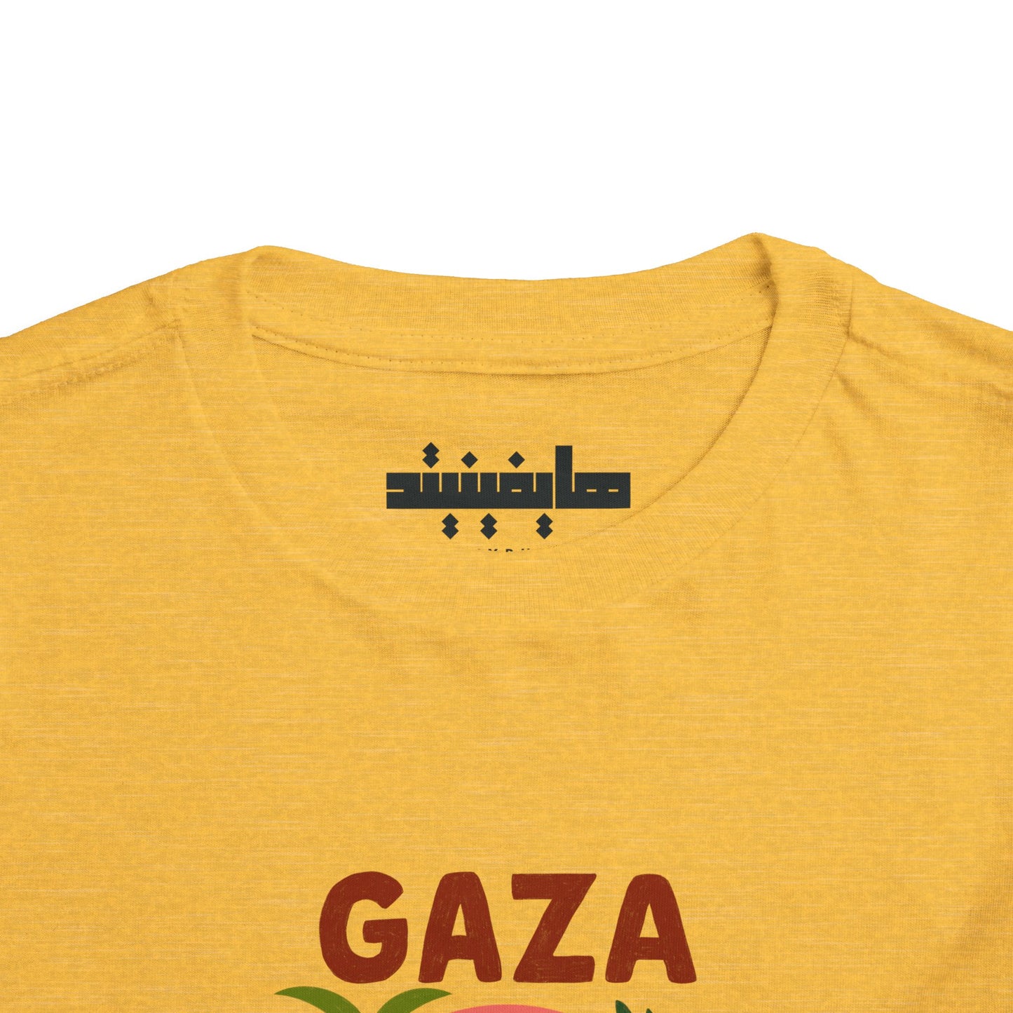 'Gaza Will Bloom Again' Unisex Cotton Heritage Tee | Kids 2-5T