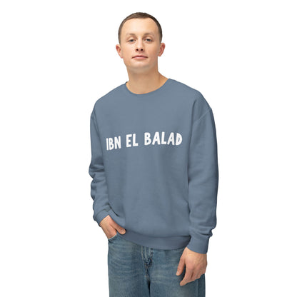 'Ibn El Balad' (Son of the Land)  Lightweight Cotton Crewneck Sweatshirt