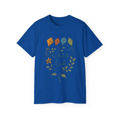'Kites for Humanity' | Unisex Cotton Heritage Tee