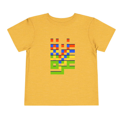 Gaza Love in Pixels | Unisex Cotton Heritage Tee | Kids 2-5T