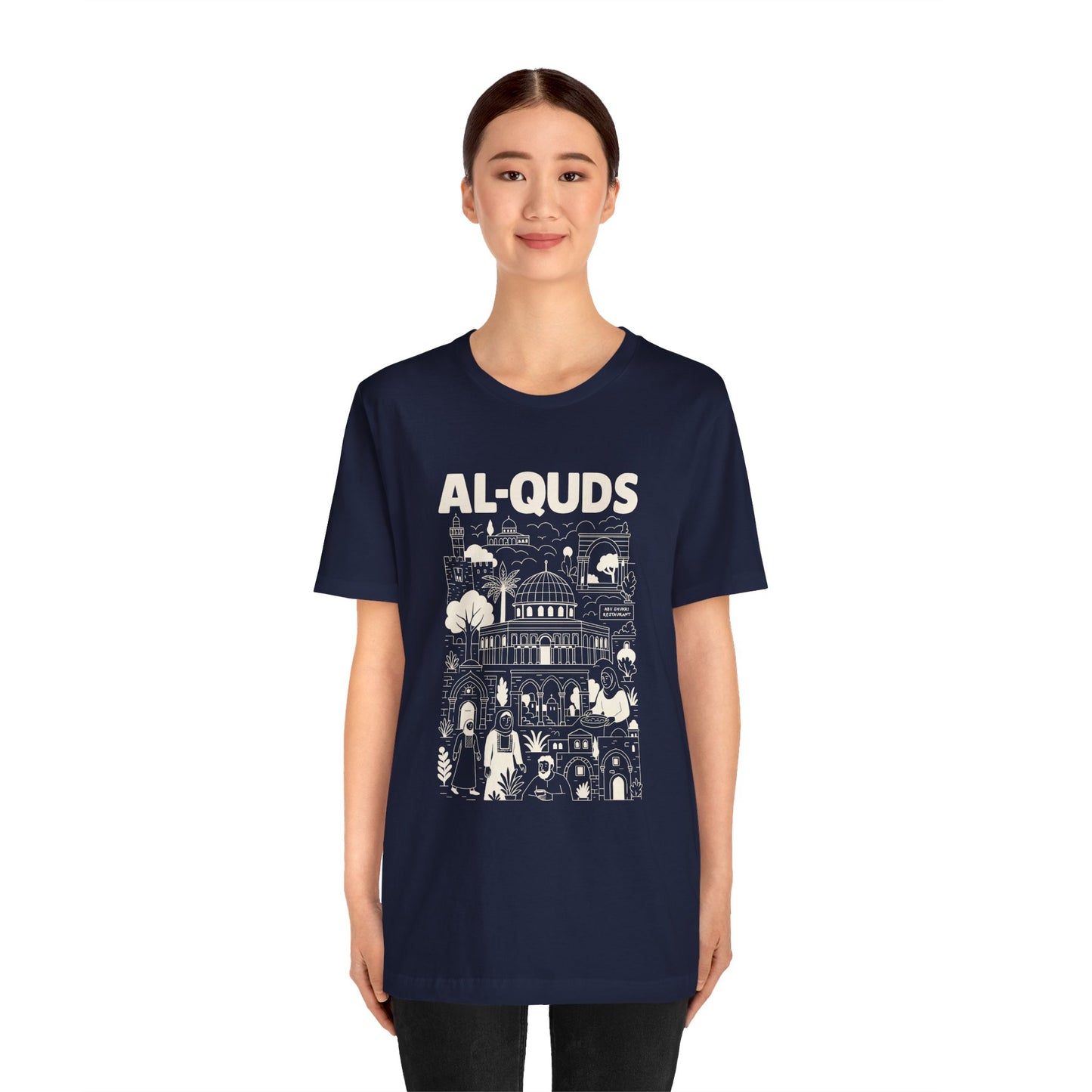 Ode to Al-Quds Jersey Tee (100% Airlume Cotton)