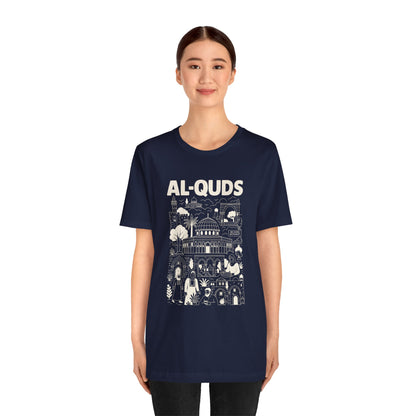 Ode to Al-Quds Jersey Tee (100% Airlume Cotton)