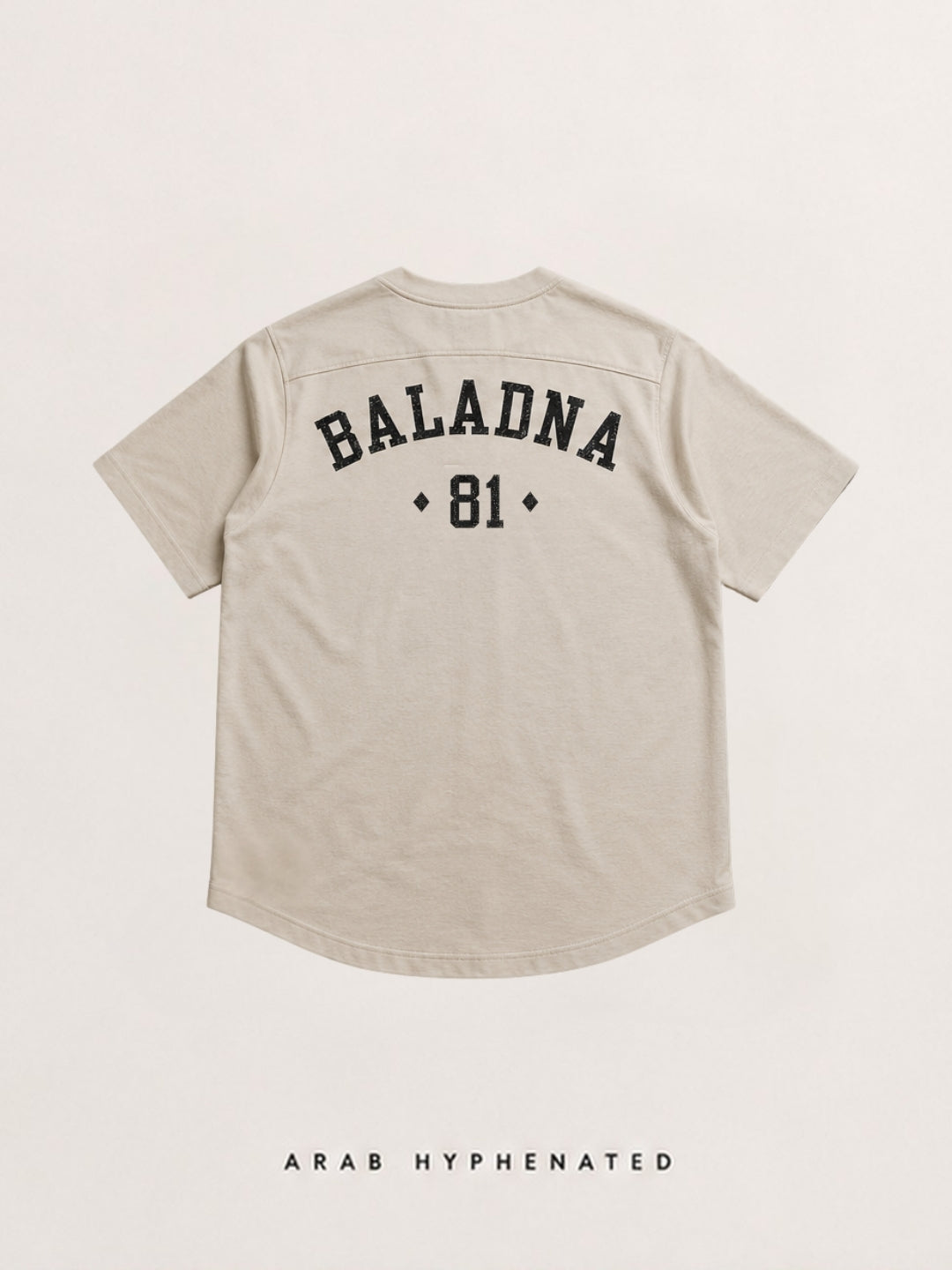 BALADNA 81 Baseball Jersey | Premium Oversized Streetwear