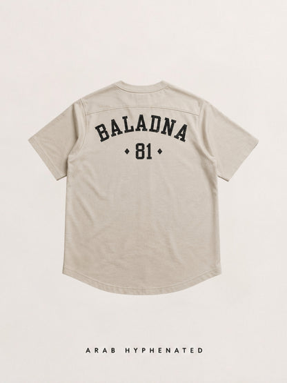 BALADNA 81 Baseball Jersey | Premium Oversized Streetwear