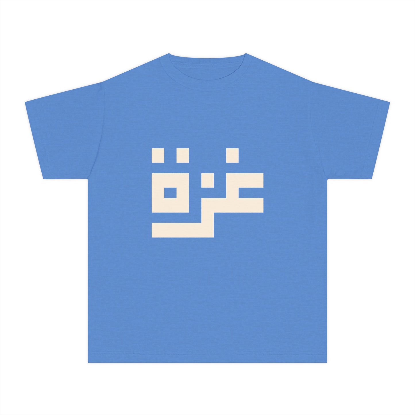 'Gaza in Pixels' - Youth Heritage Cotton Graphic Tee