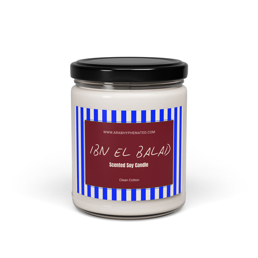 'Ibn El Balad' | 'Son of the Land' | Scented Candle | Arab Hyphenated