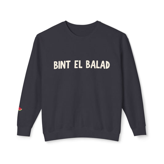 'Bint El Balad' | 'Daughter of the Land' | Cotton Sweatshirt