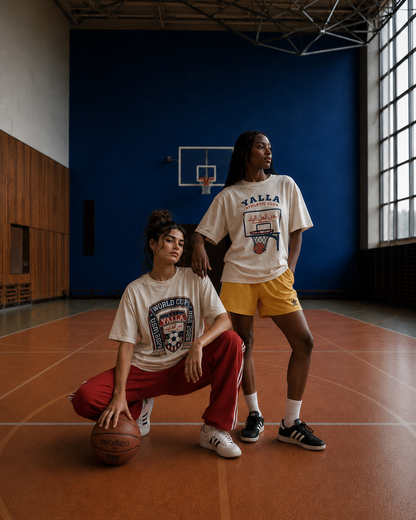 YALLA B-Ball Box Tee | Limited Edition UPF 50+ Vegan