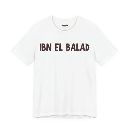 Arab Hyphenated™ Jersey Tee 'Ibn El Balad' | 'Son of the Land'