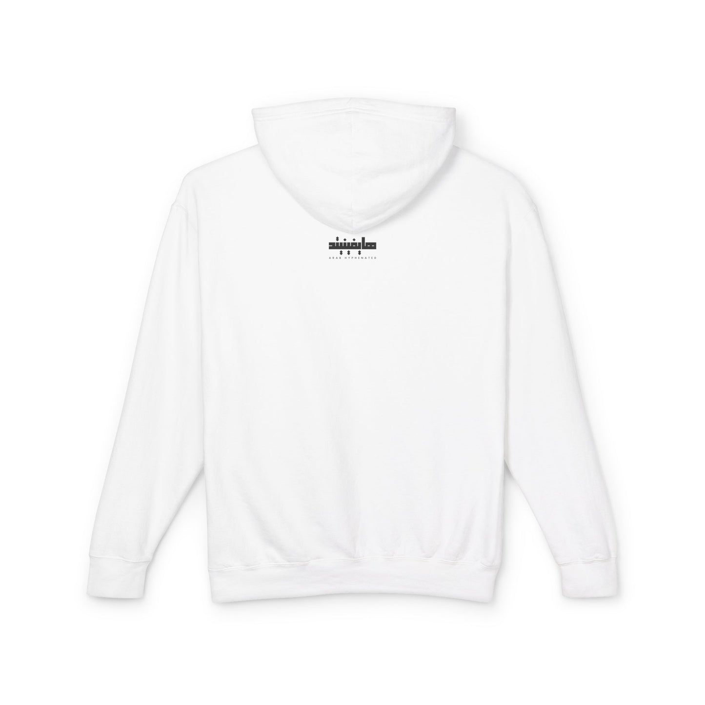 'Palestinian Woman' Ancestor Heritage Hooded Sweatshirt (Lightweight, Unisex)