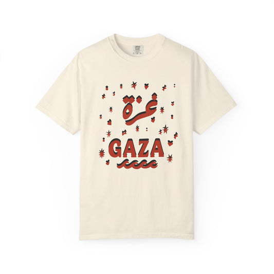 "Starry Night in Gaza" (Arabic and English) Unisex T-Shirt