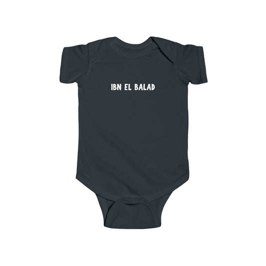 'Ibn el Balad' 'Son of the Land' | Infant Jersey Bodysuit | New Born - 24 Months