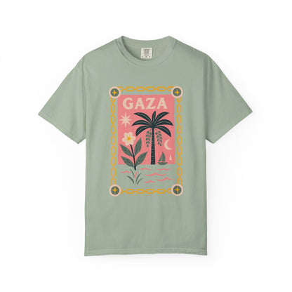 Gaza 'Break the Chains' Unisex Graphic T-Shirt | Front Print