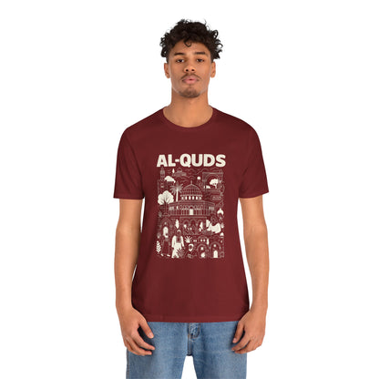 Ode to Al-Quds Jersey Tee (100% Airlume Cotton)